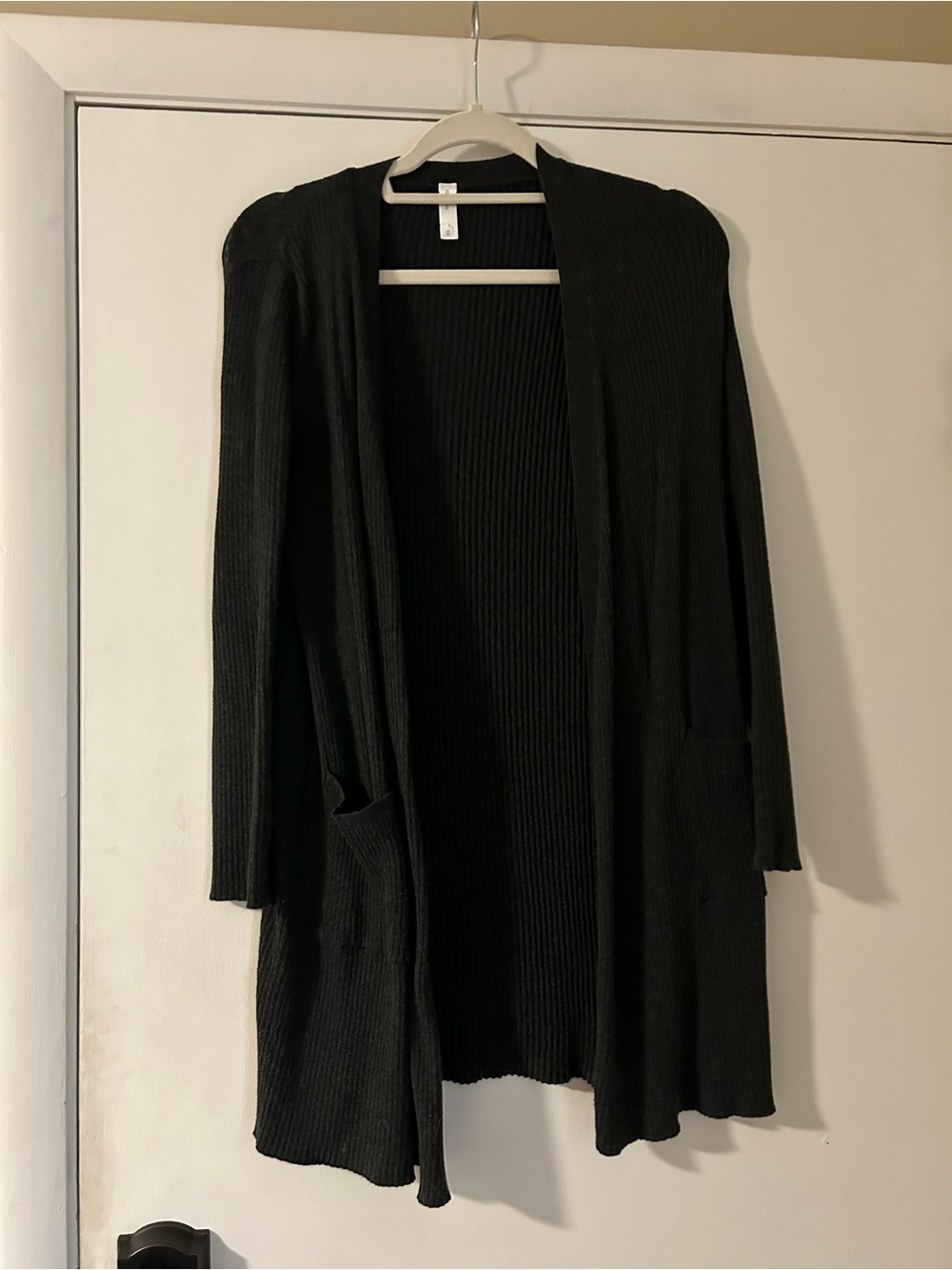 GAP Ribbed Long Cardigan